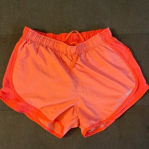 Nike women’s dri fit coral shorts